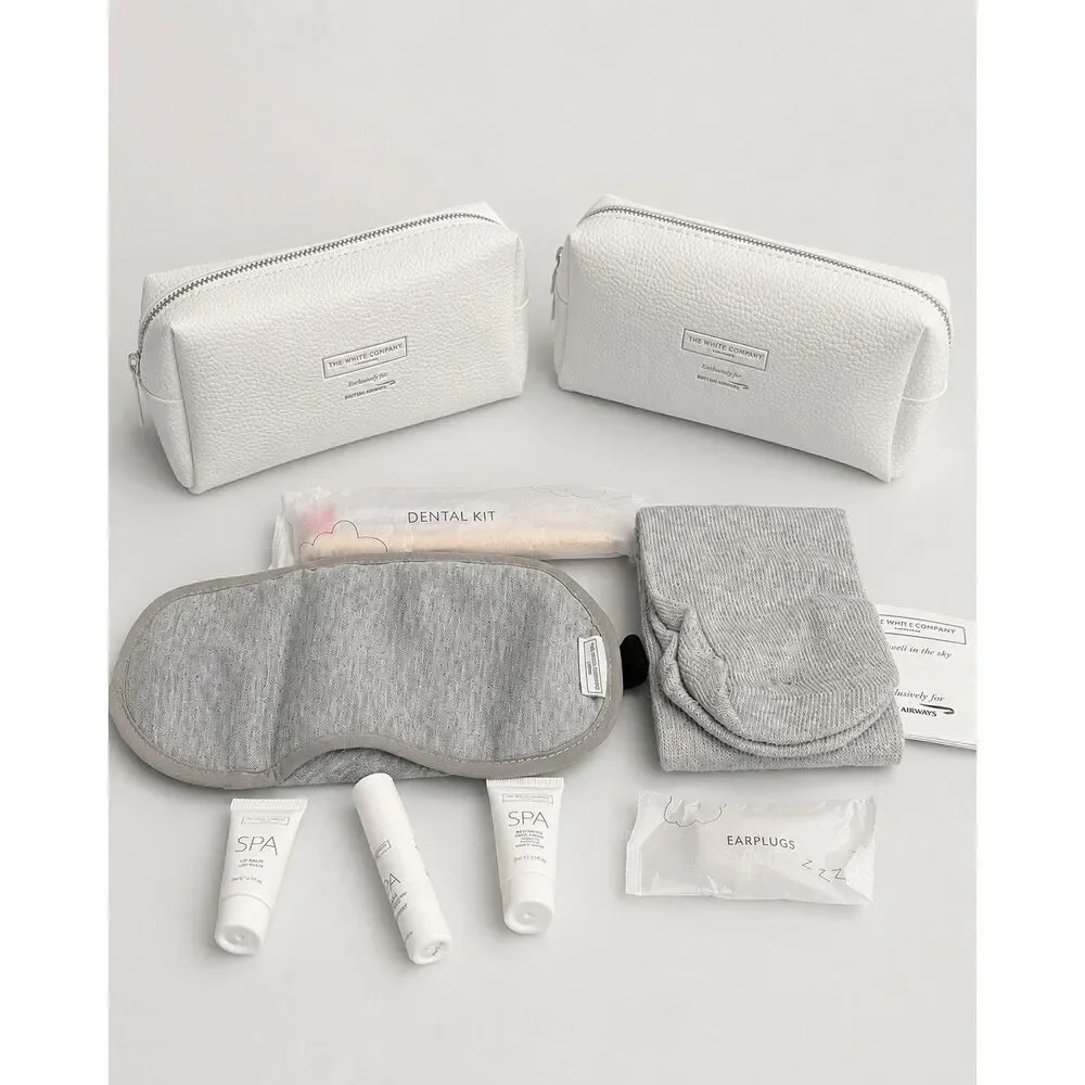 2 The White Company British Airways Travel Amenity Kits - Unused